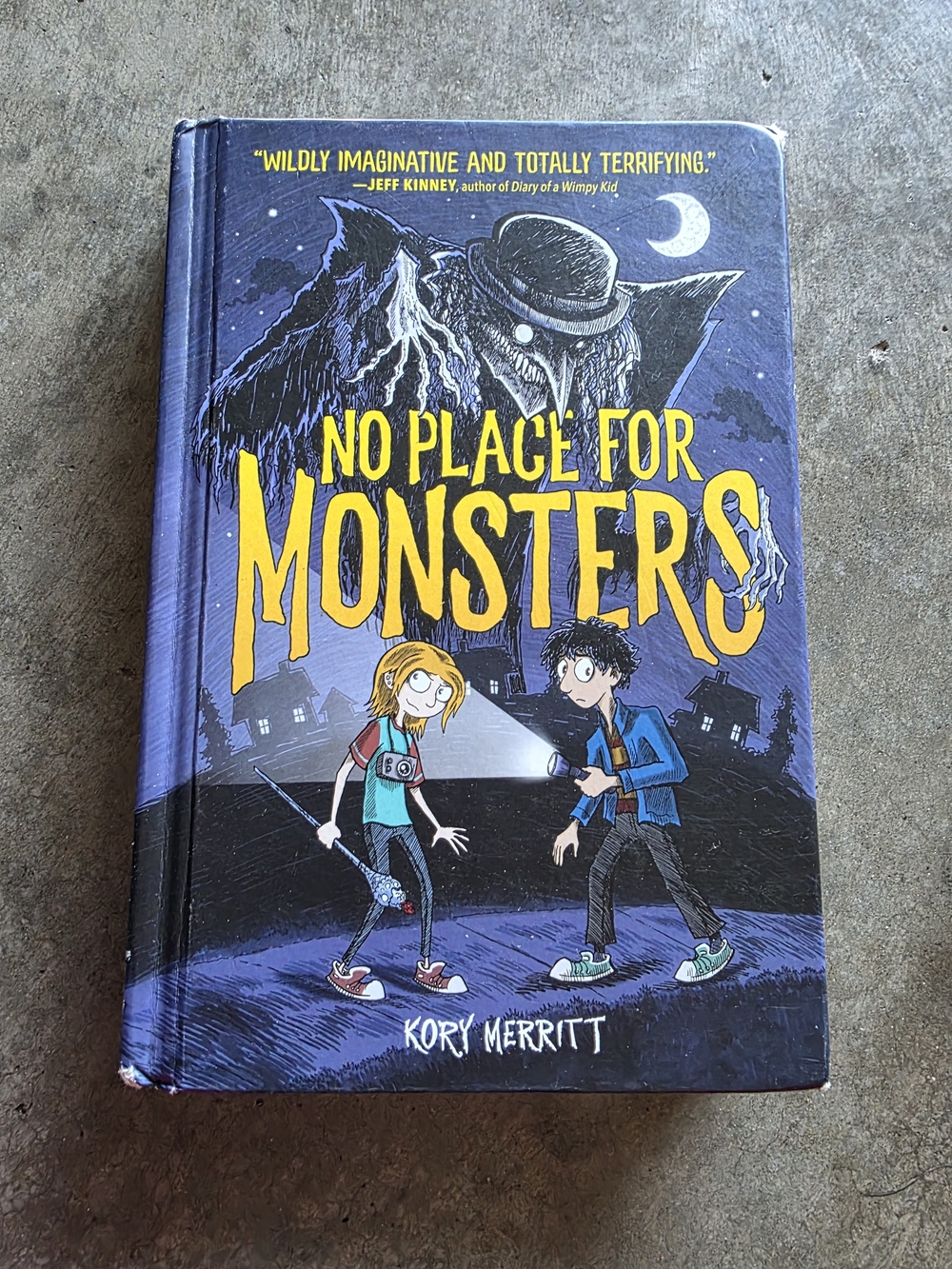 No Place for Monsters by Kory Merritt - Illustrated Hardcover